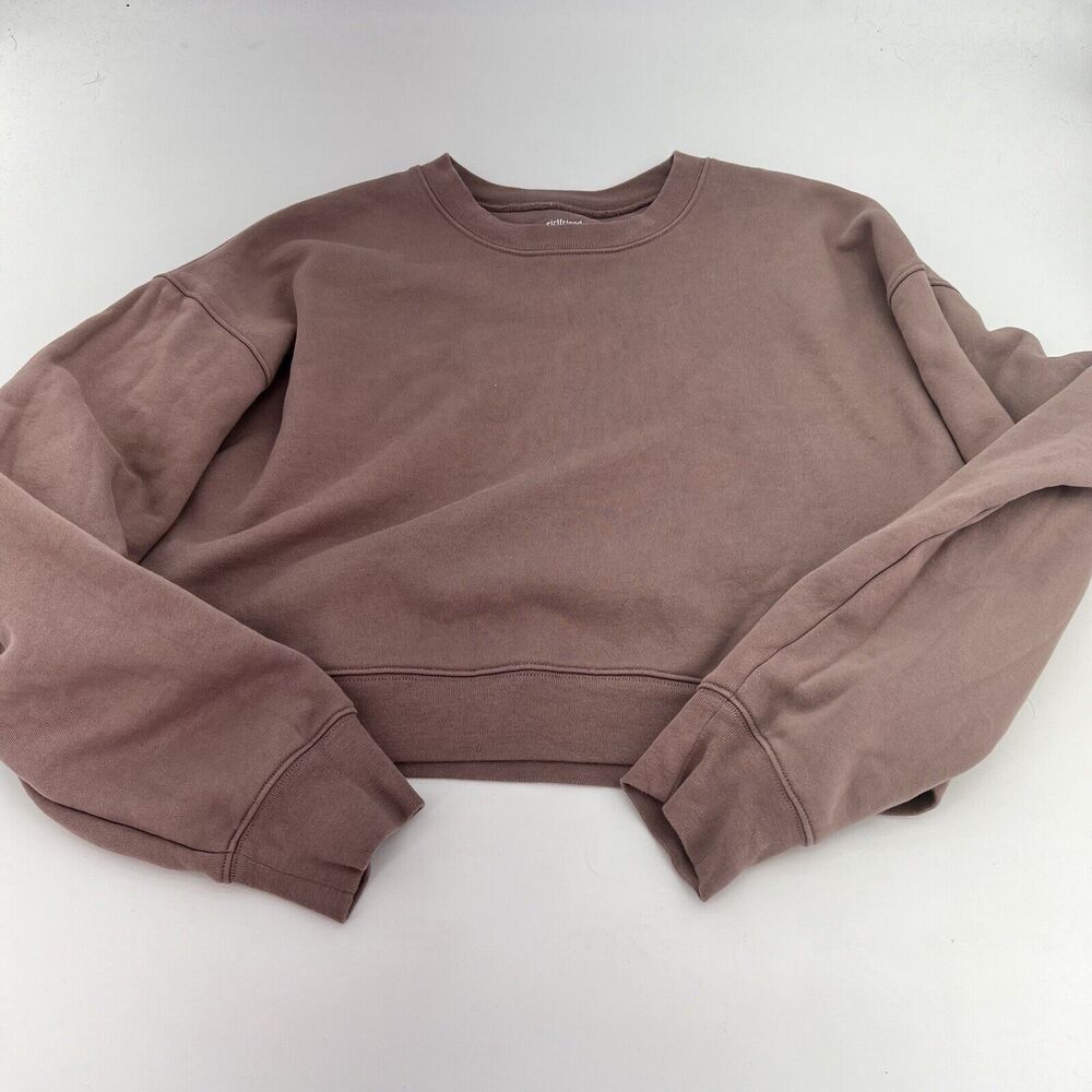 Girlfriend Collective - 50/50 cropped Sweatshirt